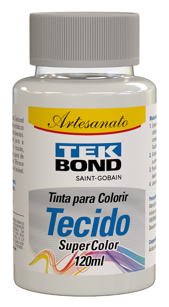 TINTA PARA TECIDO 120ML BRANCO