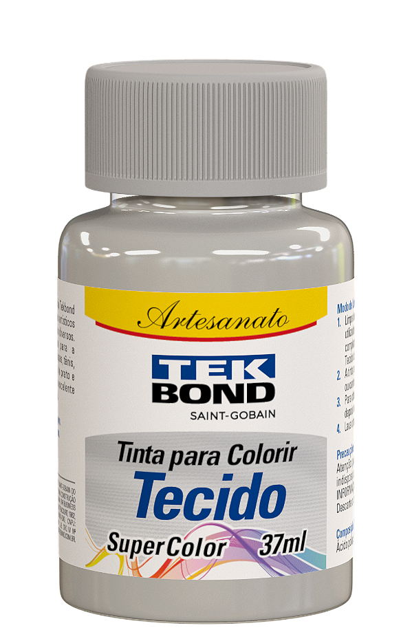 TINTA PARA TECIDO 037ML BRANCO