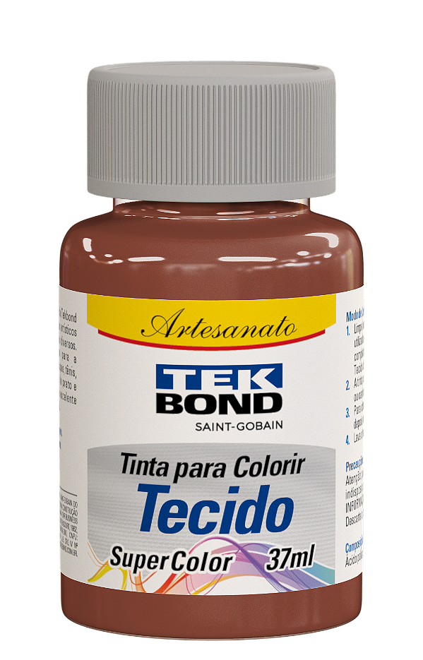 TINTA PARA TECIDO 037ML CARAMELO