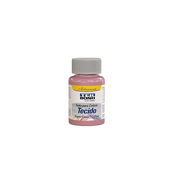 TINTA PARA TECIDO 037ML ROSA QUEIMADO