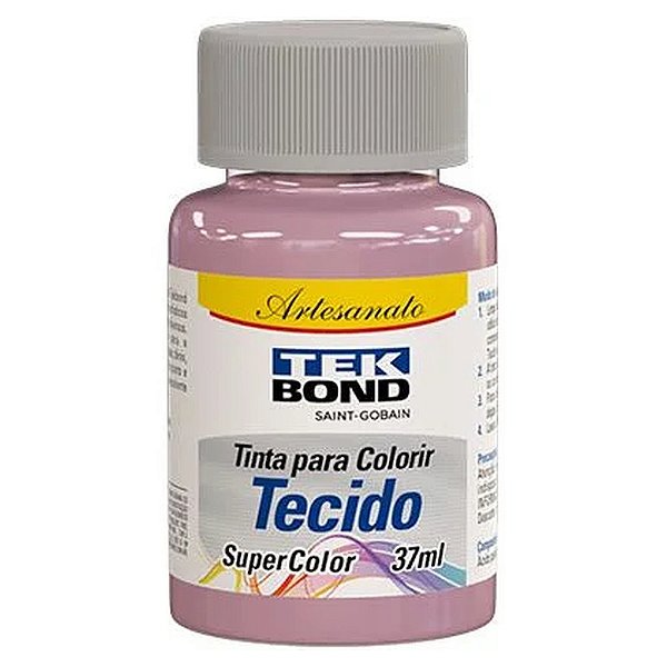 TINTA PARA TECIDO 037ML ROSE