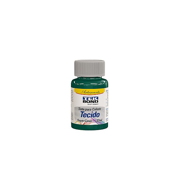 TINTA PARA TECIDO 037ML VERDE BRASIL
