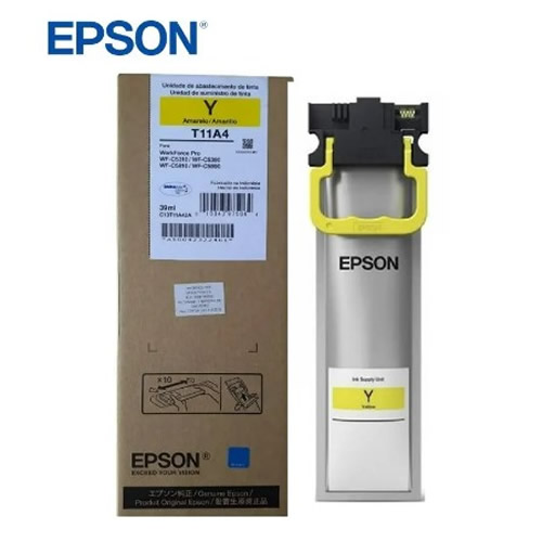 BOLSA DE TINTA EPSON T11A420AL AMARELO INICIAL