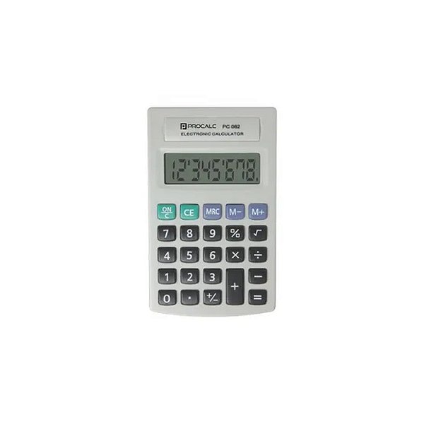 CALCULADORA PESSOAL PROCALC PC082 08 DIGITOS