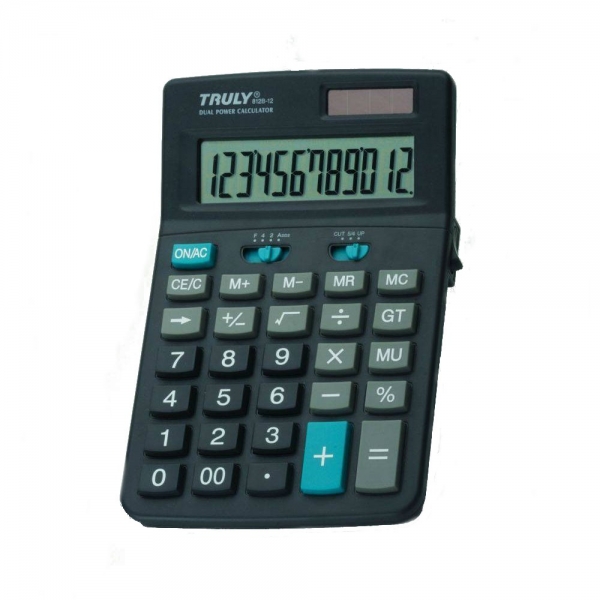 CALCULADORA DE MESA TRULLY 812B-12 12 DIGITOS