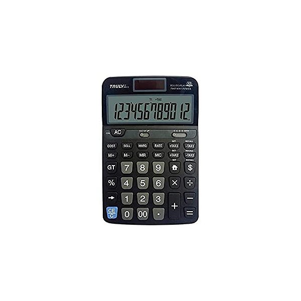 CALCULADORA DE MESA TRULLY 968-12 12 DIGITOS