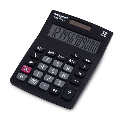 CALCULADORA MESA MAX MX-127 MAX 1 PC