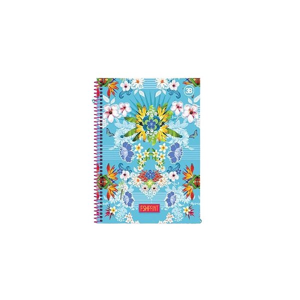 CADERNO UNIVERSITARIO C.DURA 096F/01M FASHIO