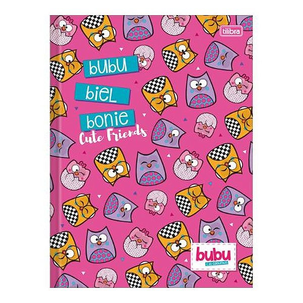 CADERNO BROCHURAO C.DURA 080 FOLHAS BUBU