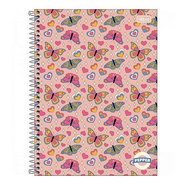 CADERNO UNIVERSITARIO C.DURA 320F/20M PEPPER FE