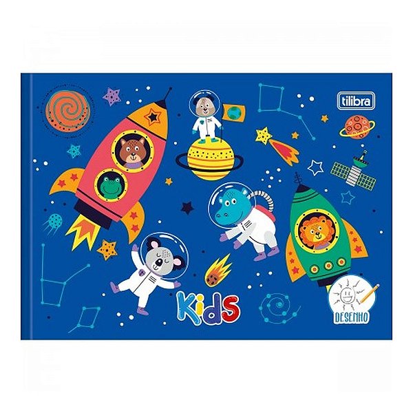 CADERNO DESENHO BROCHURA CAPA DURA 40F SAPECA