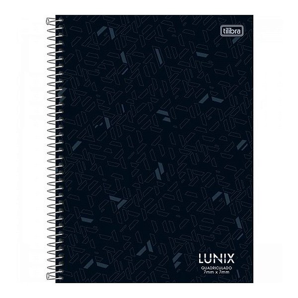 CADERNO QUADRICULADO 07MM UNIV.C.DURA 80F LUNIX