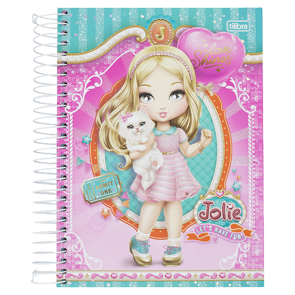 CADERNO UNIVERSITARIO C.DURA 320F/16M JOLIE