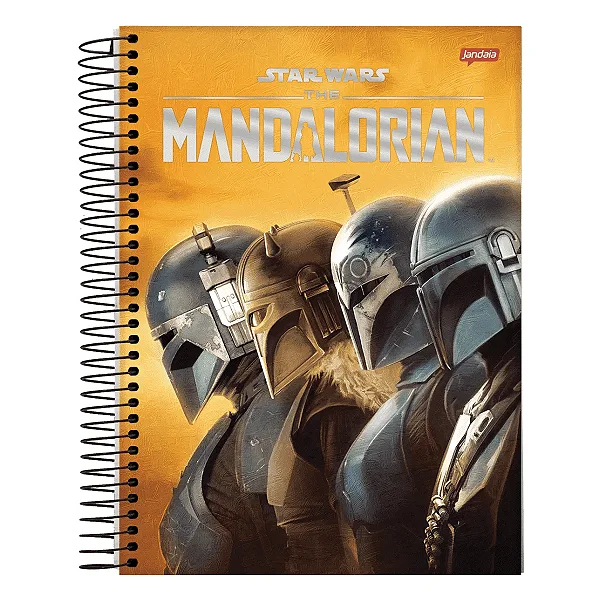 CADERNO UNIVERSITARIO C.DURA 080F/01M MANDALORIAN