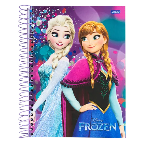 CADERNO UNIVERSITARIO C.DURA 200F/10M FROZEN