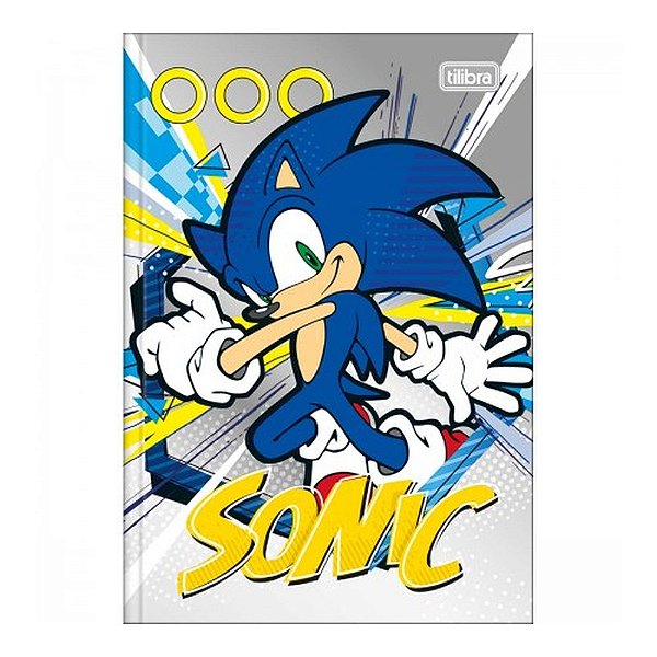 CADERNO BROCHURA C.D.1/4 080F SONIC