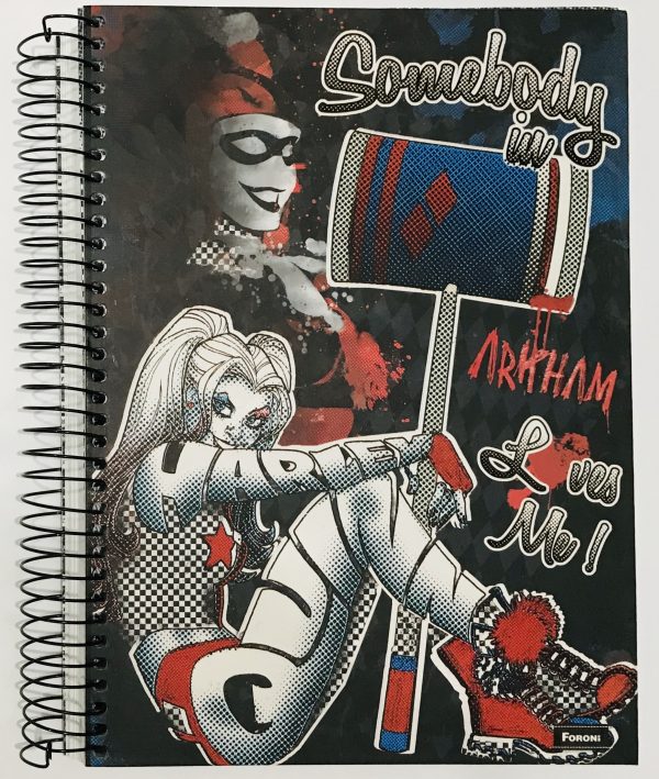 CADERNO UNIVERSITARIO C.DURA 200F/10M BATMAN