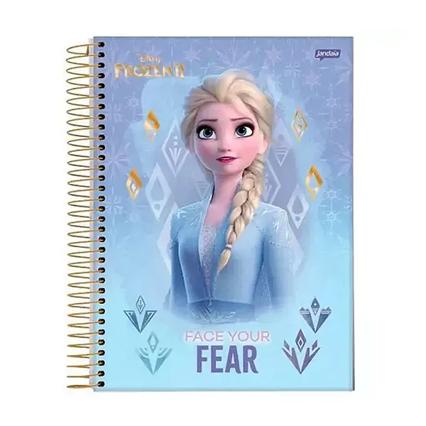 CADERNO UNIVERSITARIO C.DURA 240F/12M FROZEN