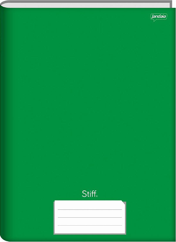 CADERNO BROCHURAO C.DURA 48F STIFF VERDE