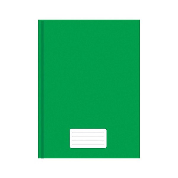 CADERNO BROCHURAO C.DURA 96F VERDE