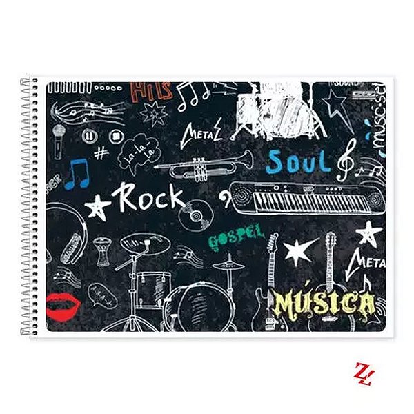 CADERNO DE MUSICA 040F