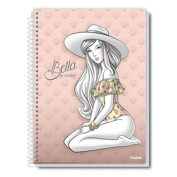 CADERNO UNIVERSITARIO C.DURA 256F/16M BELLA