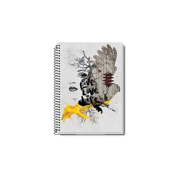 CADERNO UNIVERSITARIO C.DURA 160F/10M ARTS
