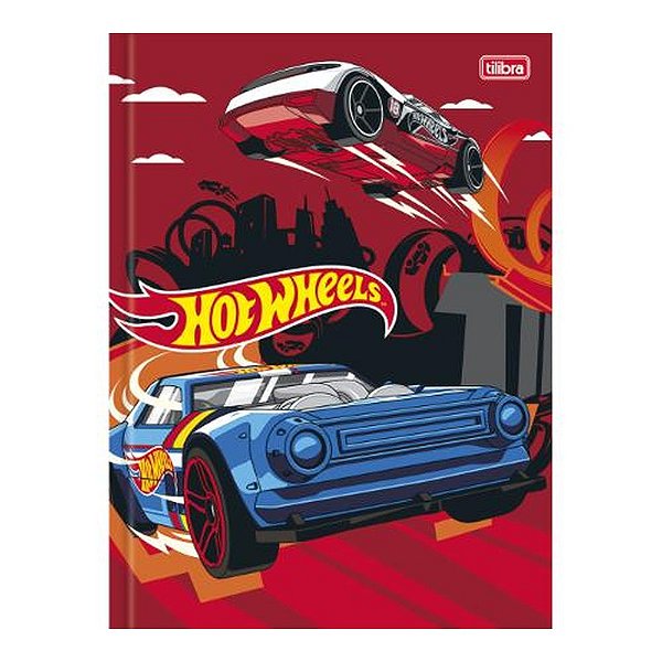 CADERNO UNIVERSITARIO C.DURA 096F/01M HOT WHEELS