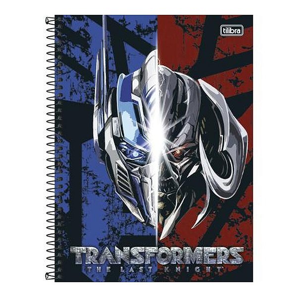 CADERNO UNIVERSITARIO C.DURA 096F/01M TRANSFORMERS