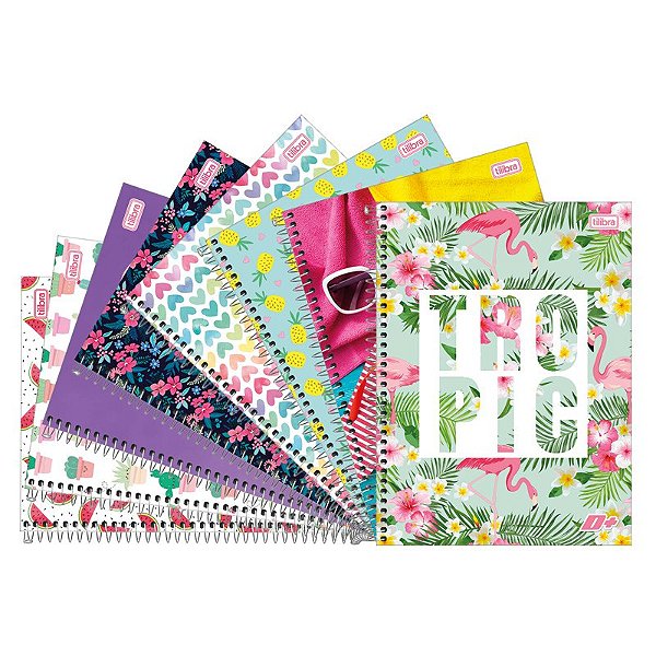 CADERNO UNIVERSITARIO C. FLEX 96F/1M MAIS FEMININO