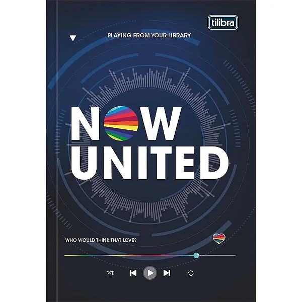 CADERNO BROCHURA 1/4 NOW UNITED 80 FOLHAS