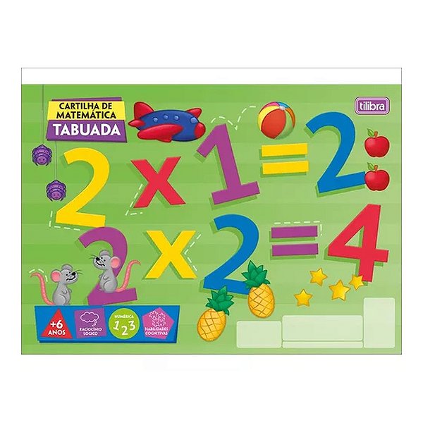 CADERNO DE ATIVIDADES MATEMATICA E TABUADA 20F