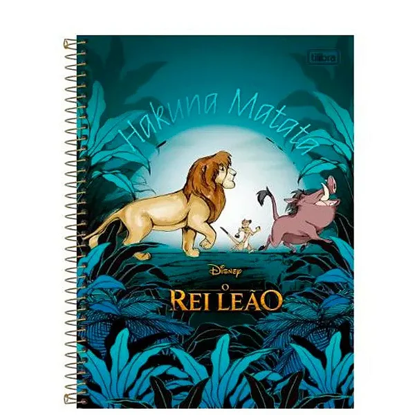 CADERNO UNIVERSITARIO C.DURA 080F/01M REI LEAO