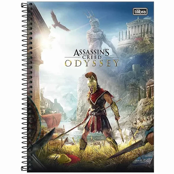 CADERNO UNIVERSITARIO C.DURA 160F/10M ASSASS