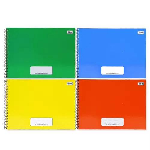 CADERNO CARTOGRAFIA CAPA DURA 80F PEPPER