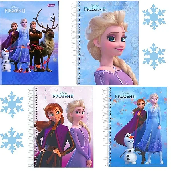 CADERNO UNIVERSITARIO C.DURA 080F/01M FROZEN