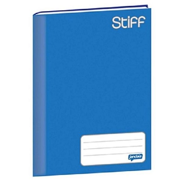 CADERNO BROCHURA C.D.1/4 048F AZUL