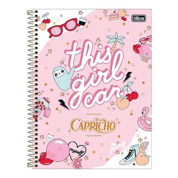 CADERNO UNIVERSITARIO C.DURA 080F/01M CAPRICHO