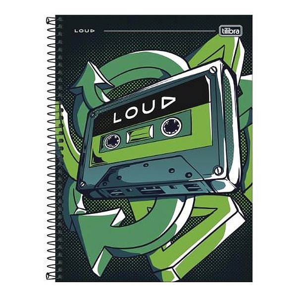 CADERNO UNIVERSITARIO C.DURA 080F/01M LOUD