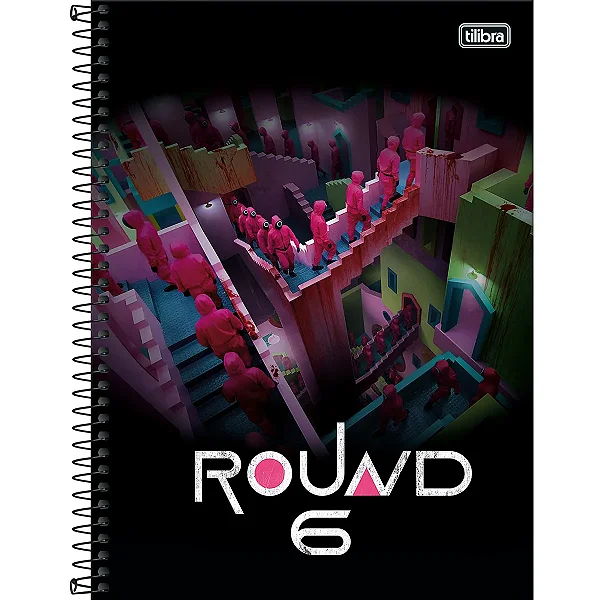 CADERNO UNIVERSITARIO C.DURA 160F/10M ROUND 6