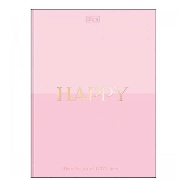 CADERNO BROCHURAO CAPA DURA 080F HAPPY