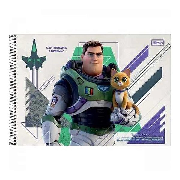CADERNO CARTOGRAFIA C.DURA S/S 80F LIGHTYE