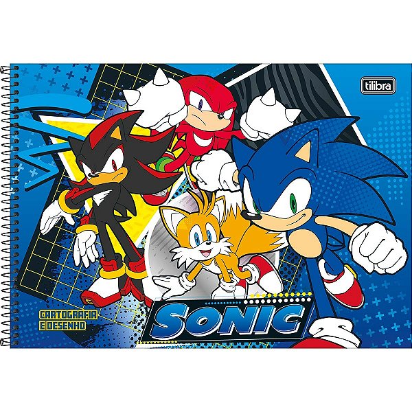 CADERNO CARTOGRAFIA C.DURA S/S 80F SONIC