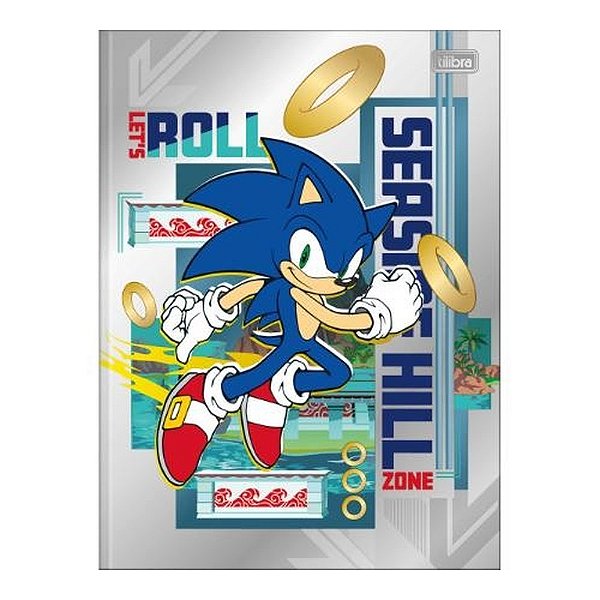 CADERNO BROCHURAO CAPA DURA 080F SONIC