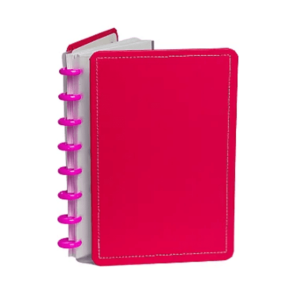 CADERNO INTELIGENTE DISKO PEQUENO PINK