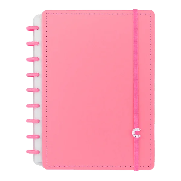 CADERNO INTELIGENTE DISKO MEDIO PINK