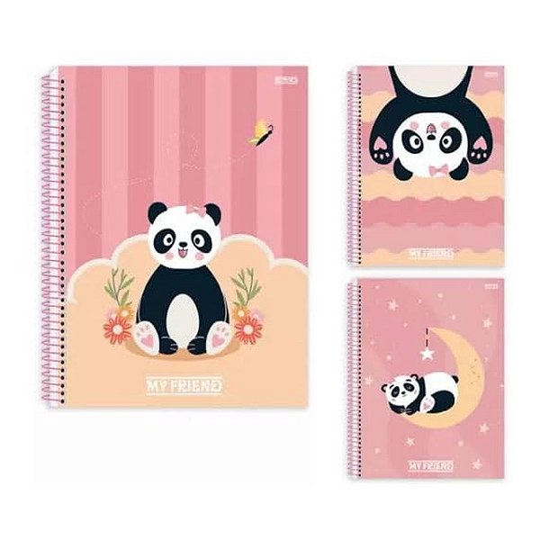 CADERNO UNIVERSITARIO C.DURA 080F/01M MY FRIEND
