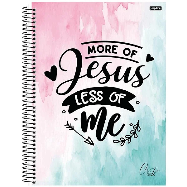 CADERNO UNIVERSITARIO C.DURA 080F/01M CRISTO