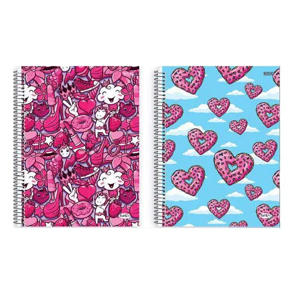 CADERNO UNIVERSITARIO C.DURA 080F/01M BOM D+