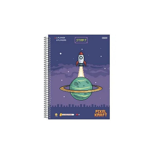 CADERNO UNIVERSITARIO C.DURA 080F/01M P KRAFT